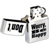 Зажигалка ZIPPO DON`T WORRY 200 200 Dont worry